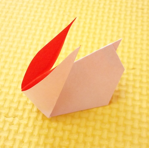 うさぎの折り紙での折り方を簡単に 箸置きとしてお正月や食事会にも Life Is Happy
