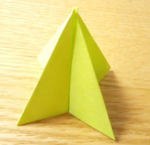 折り紙でお雛様のぼんぼりを立体で作る折り方 ひな祭り飾りとして